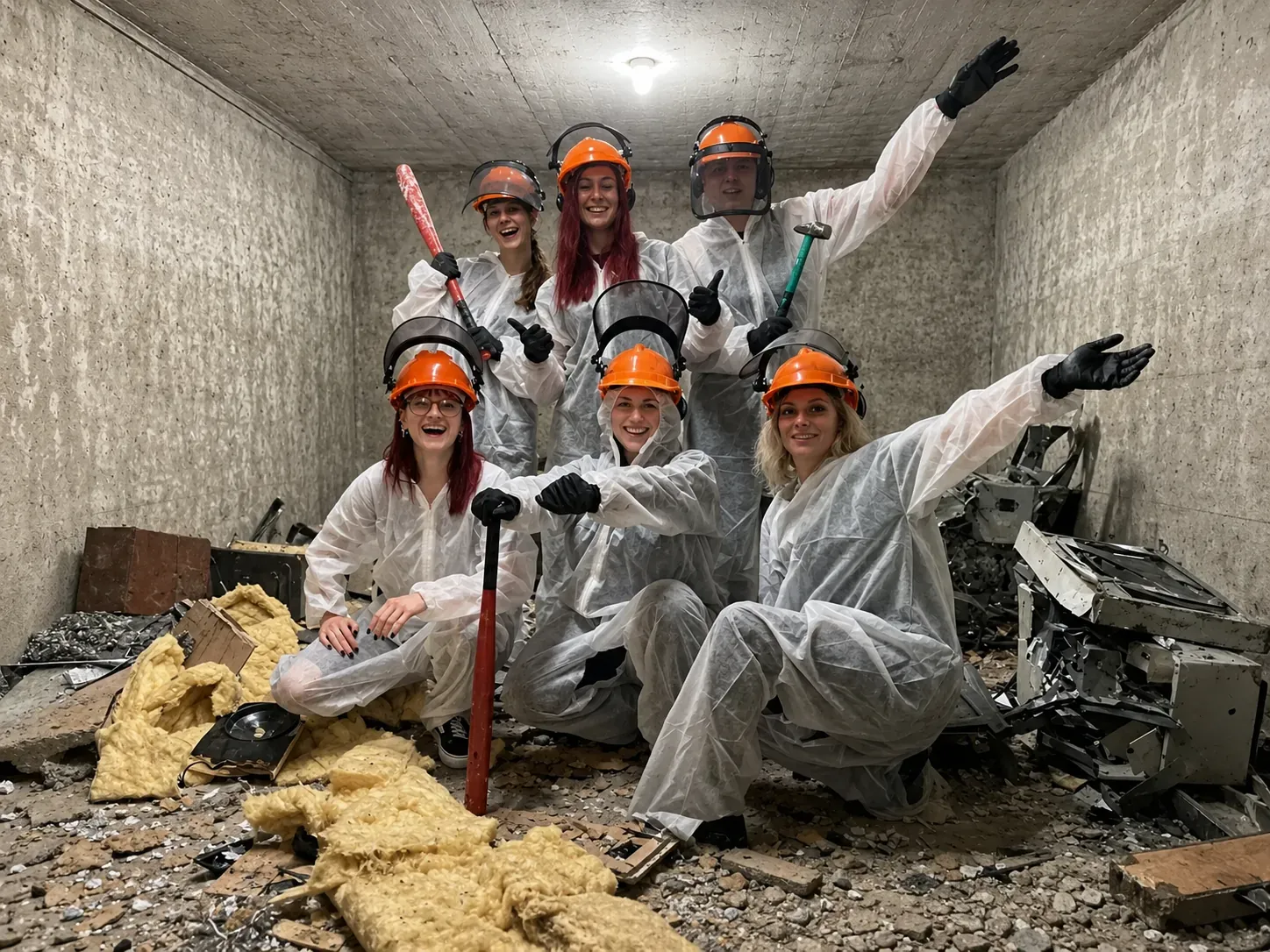 Rage Room Hintergund