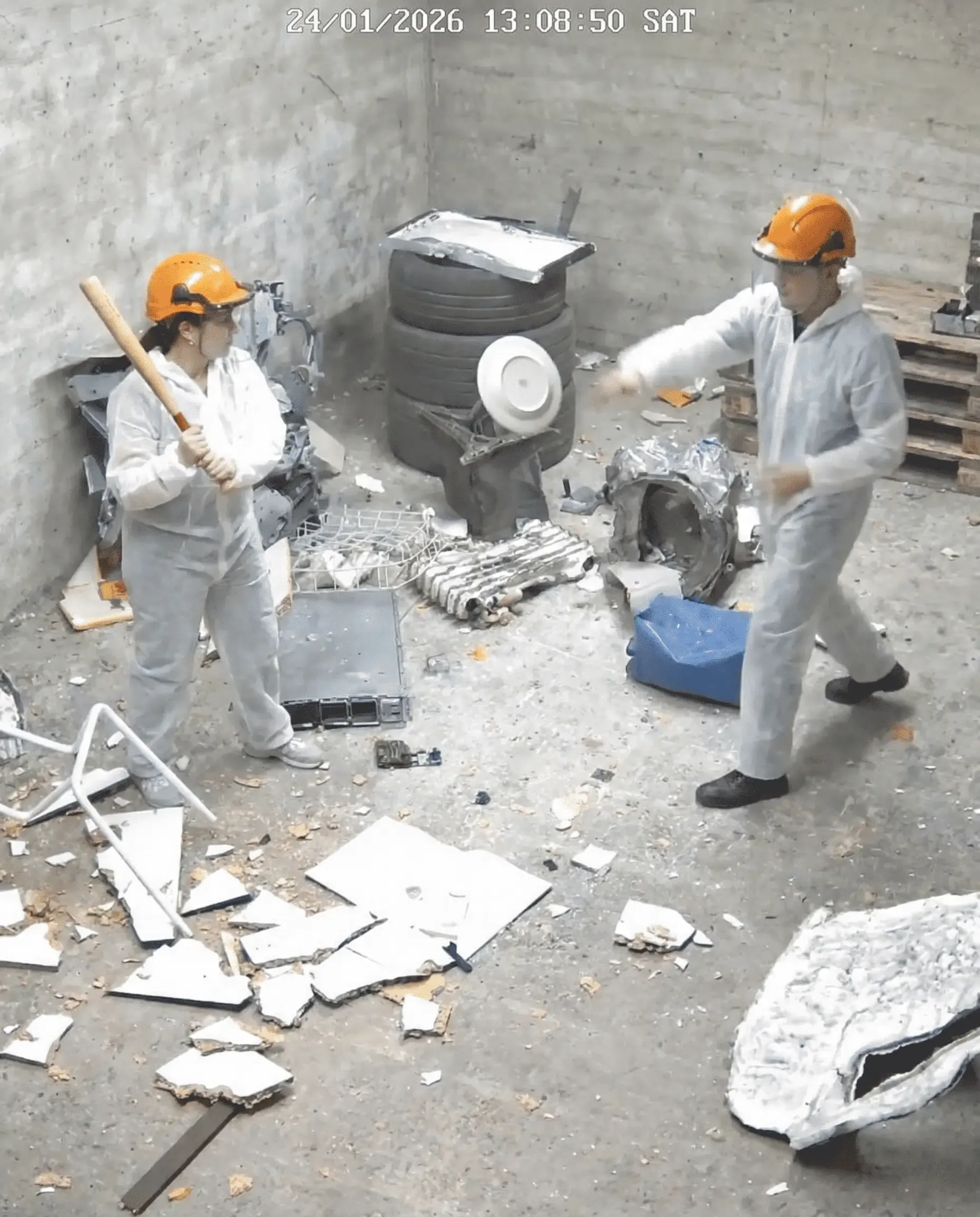 Pärchen beim Smashing