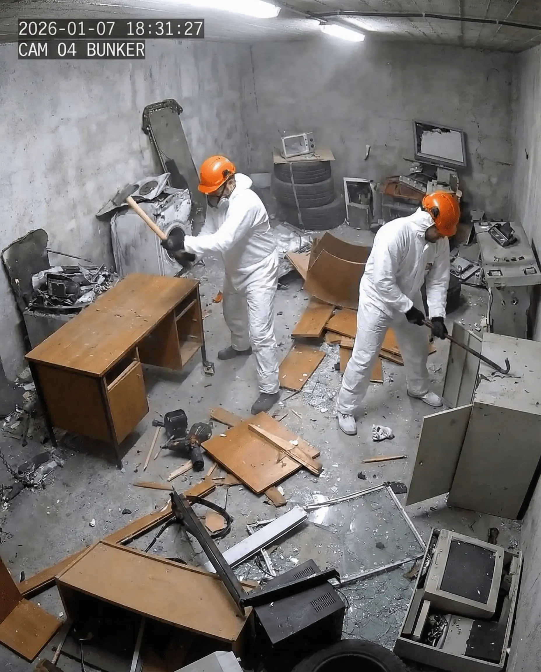 Sicherheitskamera Bunker Session